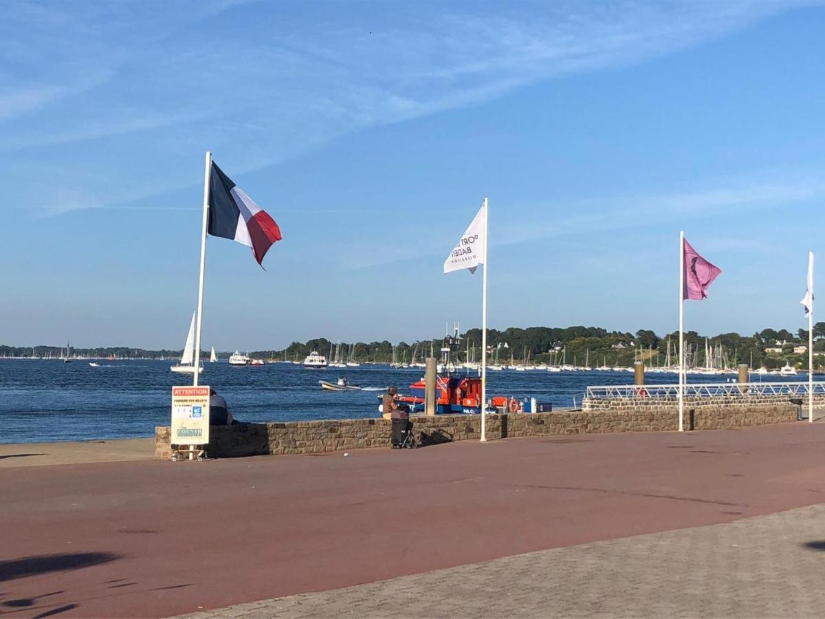 Maison Vue Mer Dans Le Golfe Du Morbihan Baden Exterior foto